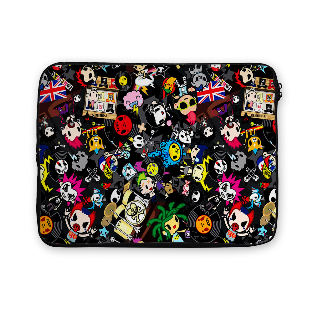 Tokidoki Punk Music Laptop Sleeve Protective Cover