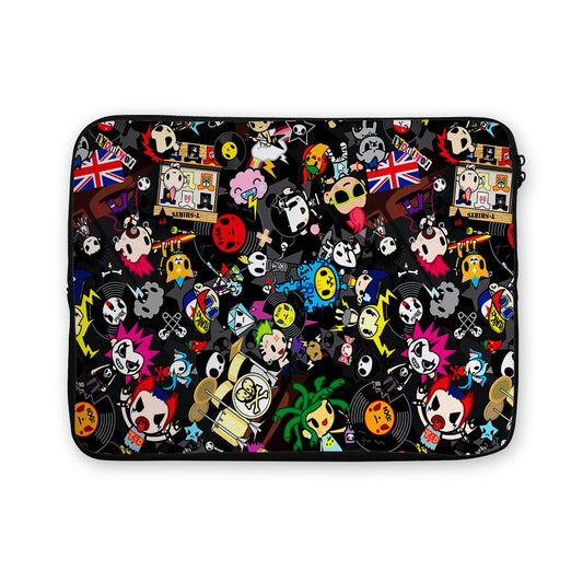 Tokidoki Punk Music Laptop Sleeve Protective Cover