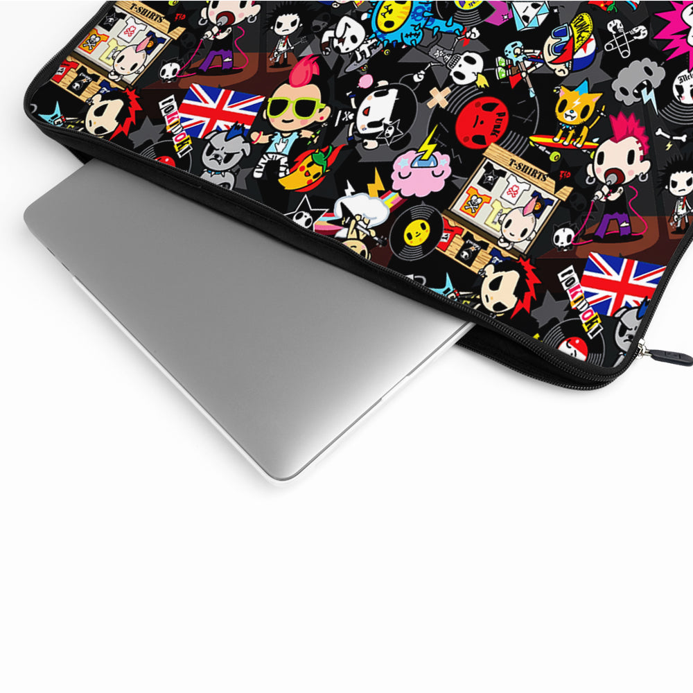 Tokidoki Punk Music Laptop Sleeve Protective Cover