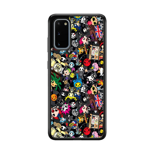 Tokidoki Punk Record Samsung Galaxy S20 Case-Oxvistore