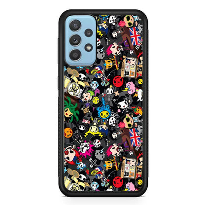 Tokidoki Punk Record Samsung Galaxy A52 Case-Oxvistore