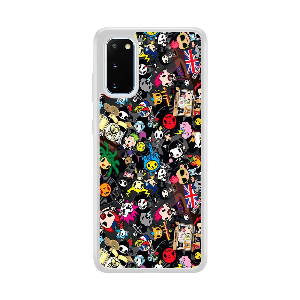 Tokidoki Punk Record Samsung Galaxy S20 Case-Oxvistore