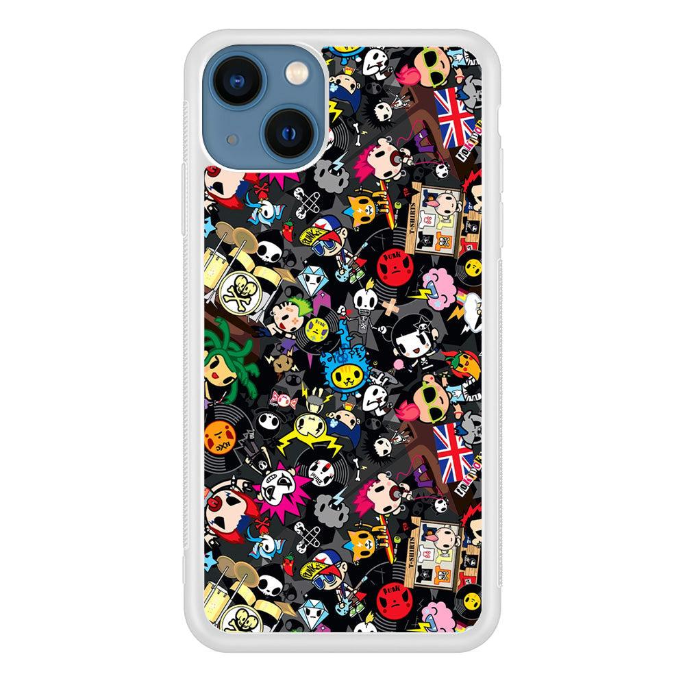 Tokidoki Punk Record iPhone 14 Plus Case-Oxvistore