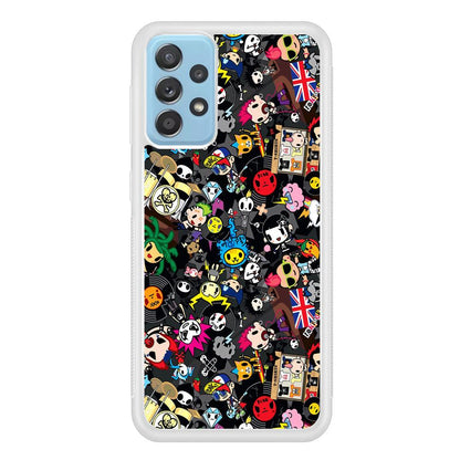 Tokidoki Punk Record Samsung Galaxy A52 Case-Oxvistore