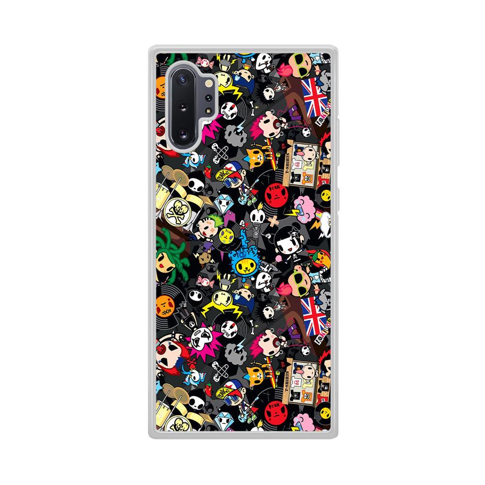 Tokidoki Punk Record Samsung Galaxy Note 10 Plus Case-Oxvistore