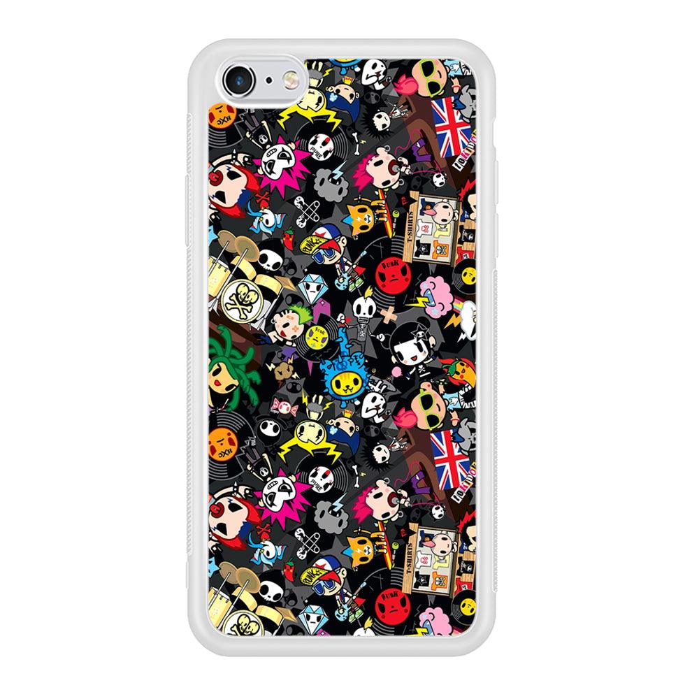 Tokidoki Punk Record iPhone 6 Plus | 6s Plus Case-Oxvistore