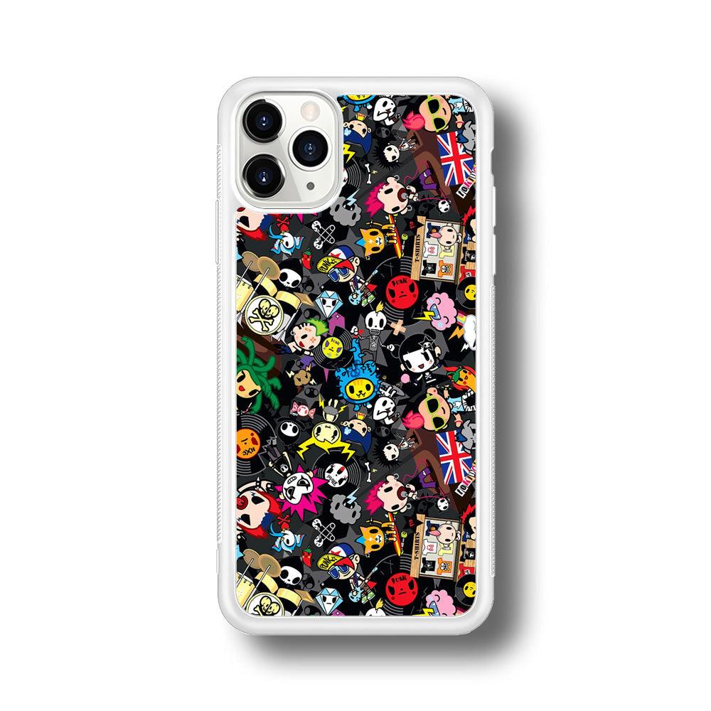 Tokidoki Punk Record iPhone 11 Pro Case-Oxvistore