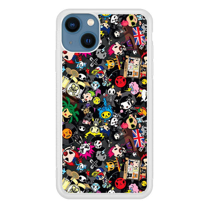 Tokidoki Punk Record iPhone 13 Case-Oxvistore