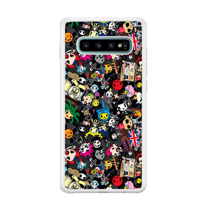 Tokidoki Punk Record Samsung Galaxy S10 Plus Case-Oxvistore