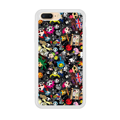 Tokidoki Punk Record iPhone 8 Plus Case-Oxvistore