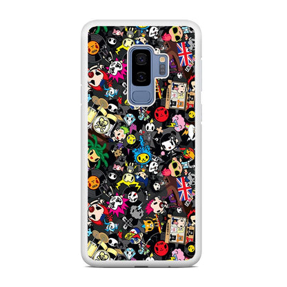 Tokidoki Punk Record Samsung Galaxy S9 Plus Case-Oxvistore