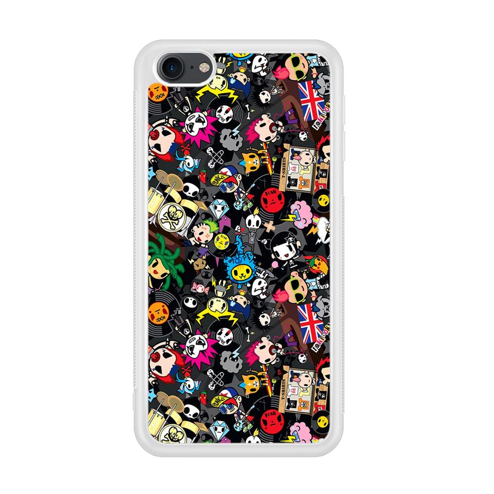 Tokidoki Punk Record iPod Touch 6 Case-Oxvistore