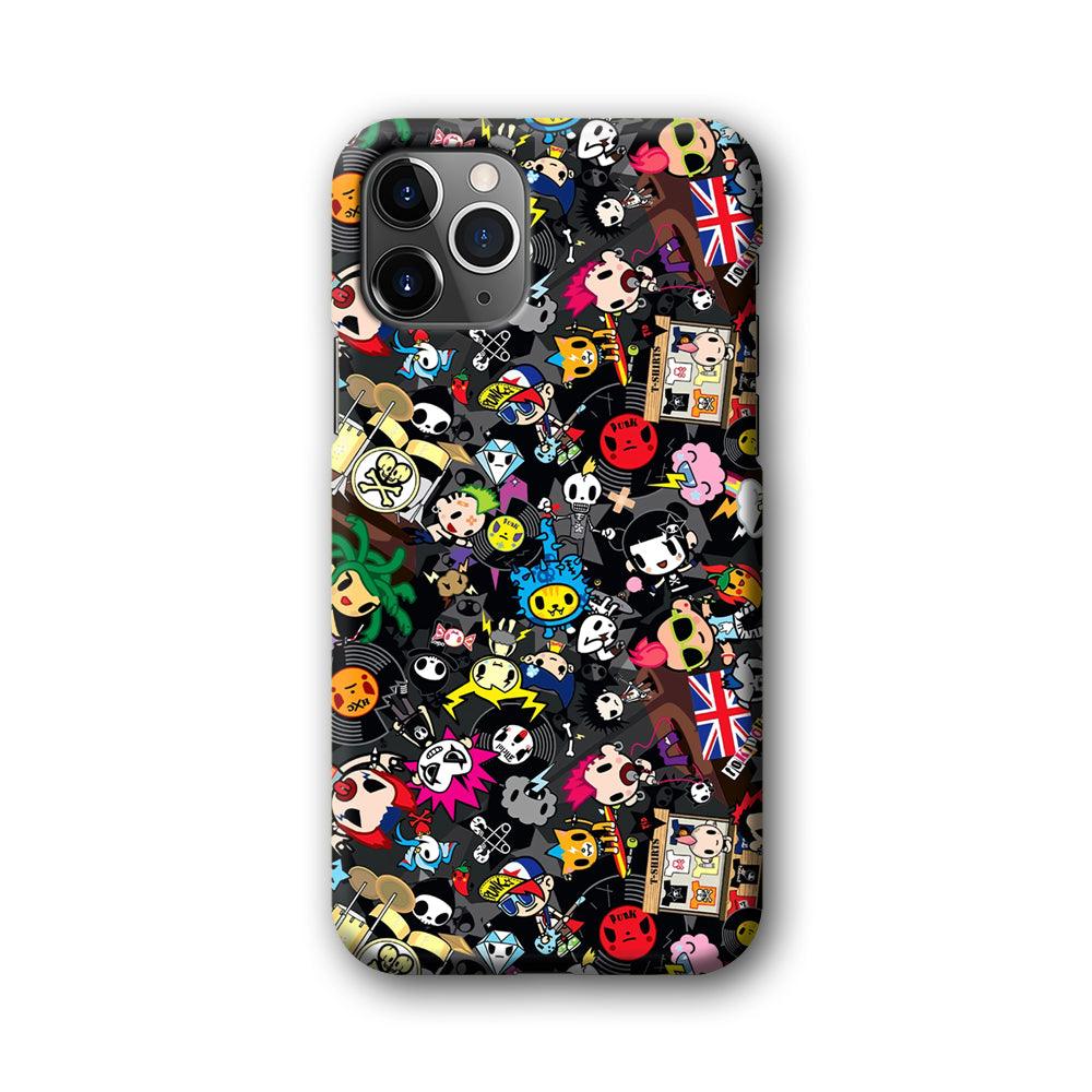 Tokidoki Punk Record iPhone 11 Pro Case-Oxvistore