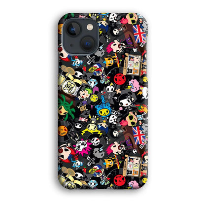 Tokidoki Punk Record iPhone 14 Case-Oxvistore