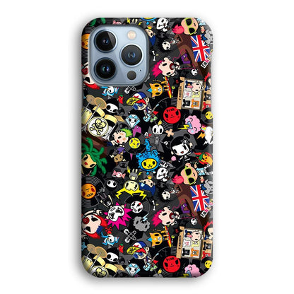 Tokidoki Punk Record iPhone 15 Pro Max Case-Oxvistore