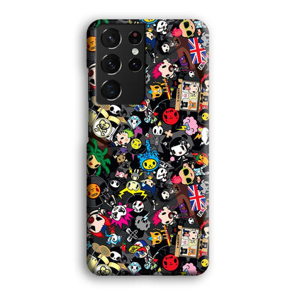 Tokidoki Punk Record Samsung Galaxy S21 Ultra Case-Oxvistore