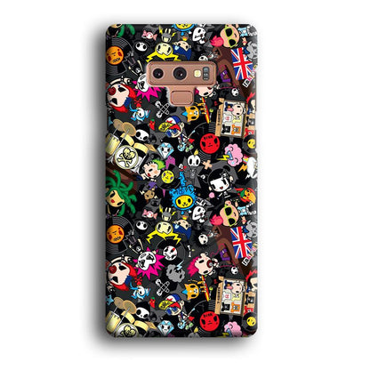 Tokidoki Punk Record Samsung Galaxy Note 9 Case-Oxvistore