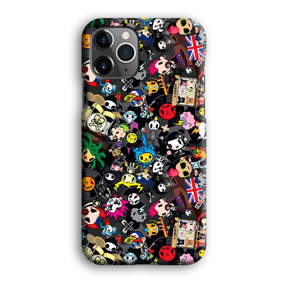 Tokidoki Punk Record iPhone 12 Pro Max Case-Oxvistore