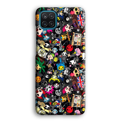 Tokidoki Punk Record Samsung Galaxy A12 Case-Oxvistore