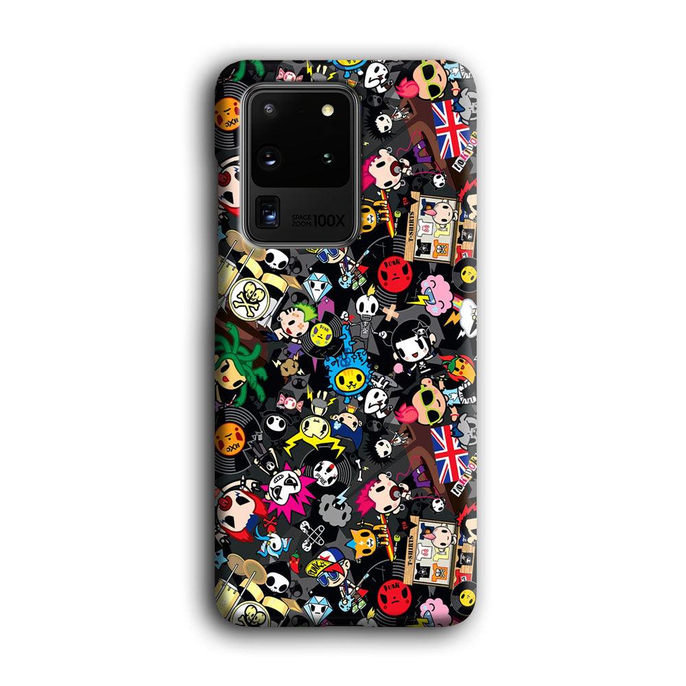 Tokidoki Punk Record Samsung Galaxy S20 Ultra Case-Oxvistore