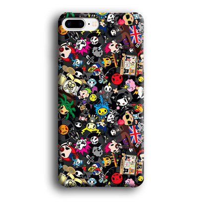 Tokidoki Punk Record iPhone 8 Plus Case-Oxvistore