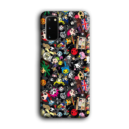 Tokidoki Punk Record Samsung Galaxy S20 Case-Oxvistore