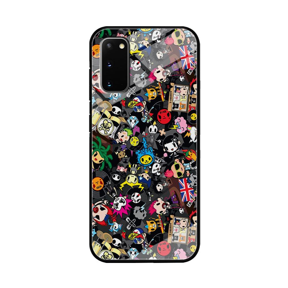 Tokidoki Punk Record Samsung Galaxy S20 Case-Oxvistore