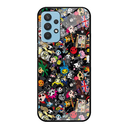 Tokidoki Punk Record Samsung Galaxy A32 Case-Oxvistore