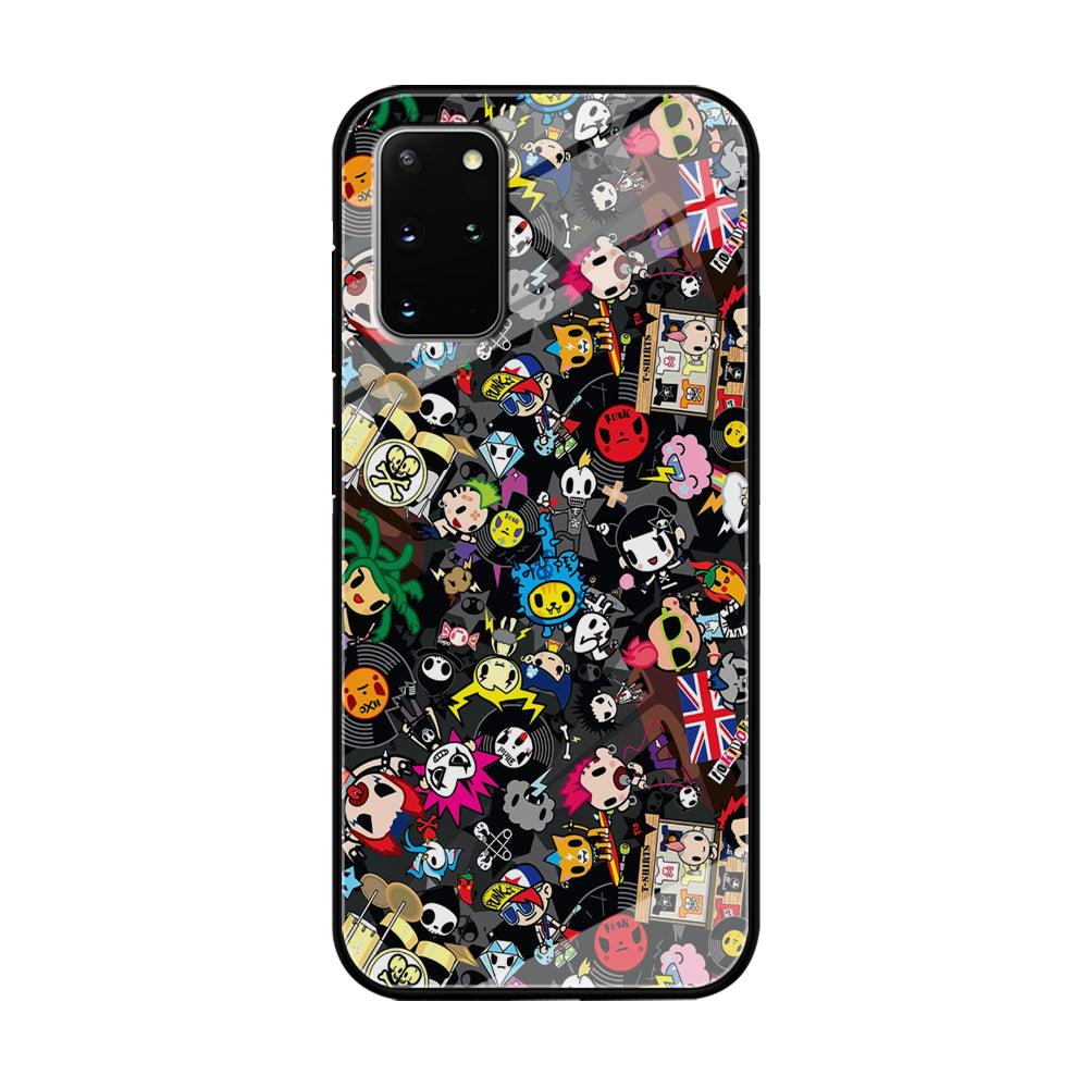 Tokidoki Punk Record Samsung Galaxy S20 Plus Case-Oxvistore