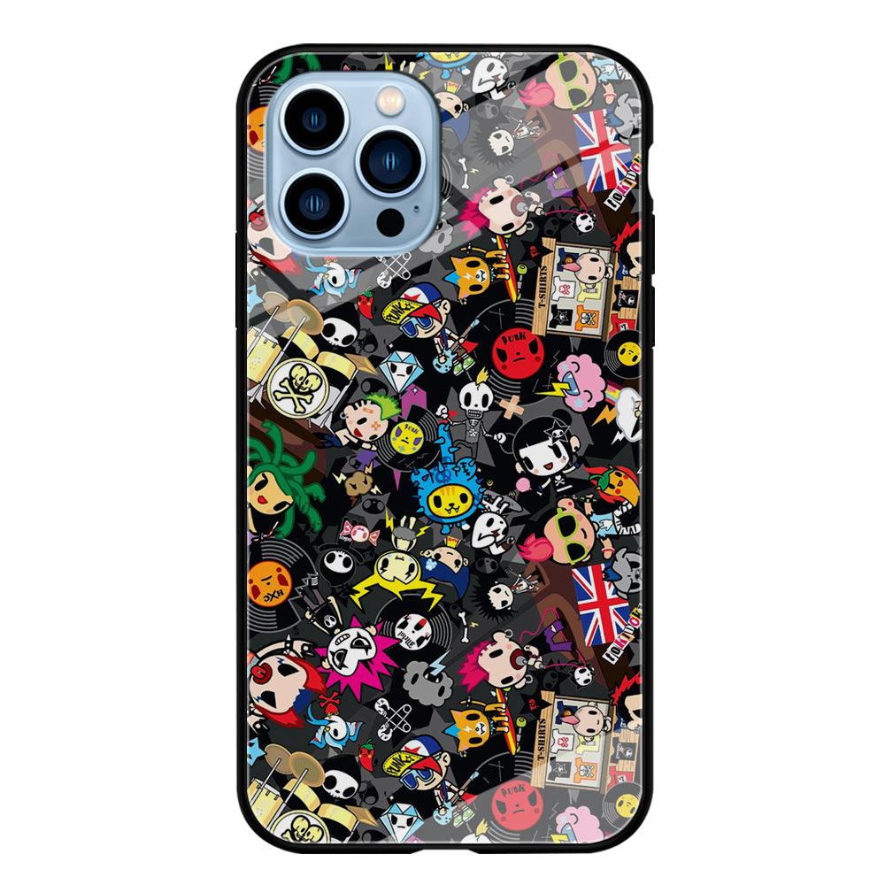 Tokidoki Punk Record iPhone 14 Pro Max Case-Oxvistore