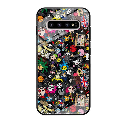 Tokidoki Punk Record Samsung Galaxy S10 Plus Case-Oxvistore