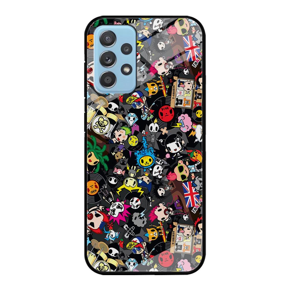 Tokidoki Punk Record Samsung Galaxy A52 Case-Oxvistore