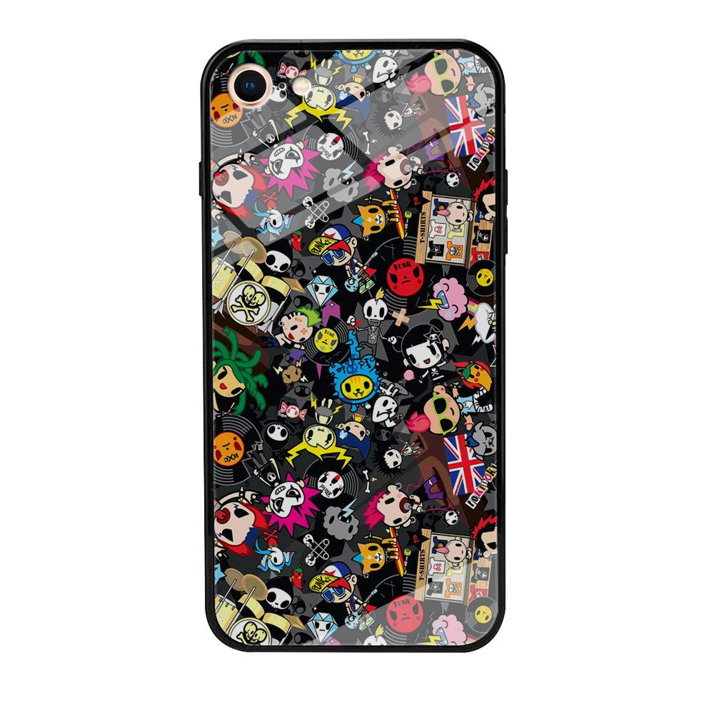 Tokidoki Punk Record iPhone 7 Case-Oxvistore