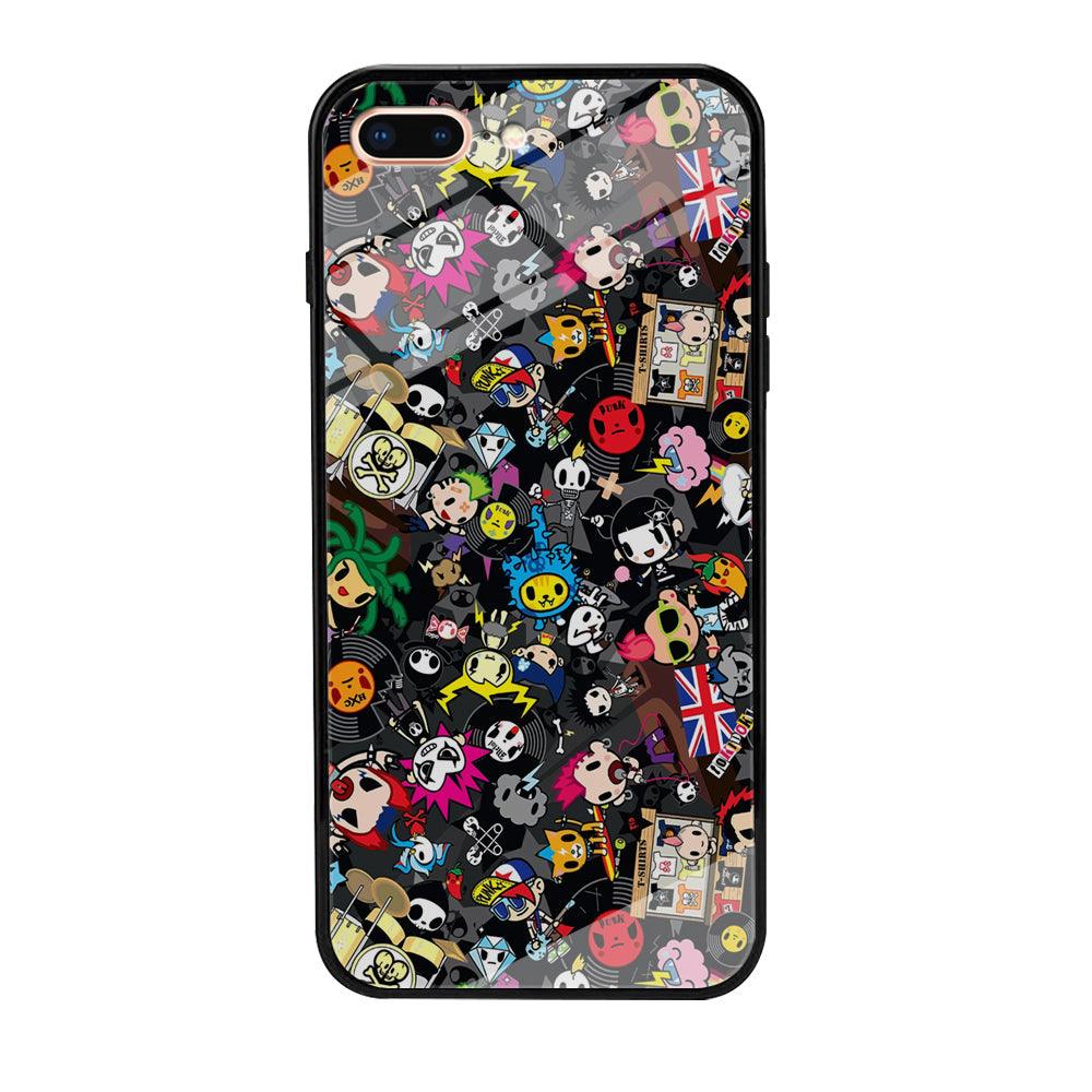 Tokidoki Punk Record iPhone 7 Plus Case-Oxvistore