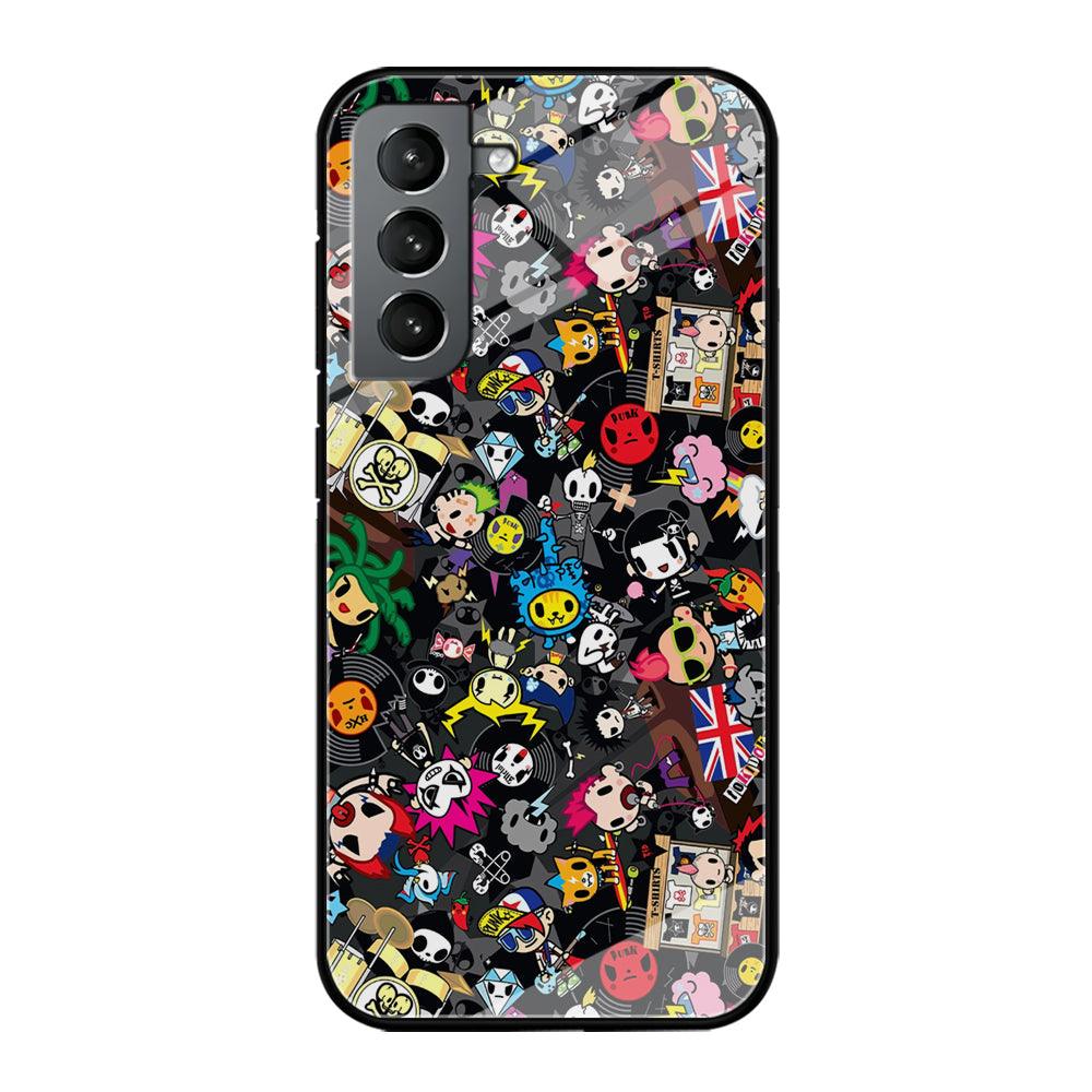 Tokidoki Punk Record Samsung Galaxy S21 Plus Case-Oxvistore