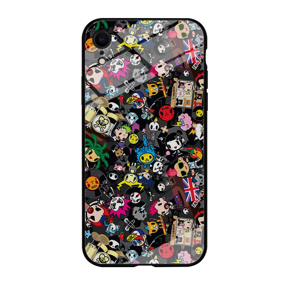 Tokidoki Punk Record iPhone XR Case-Oxvistore