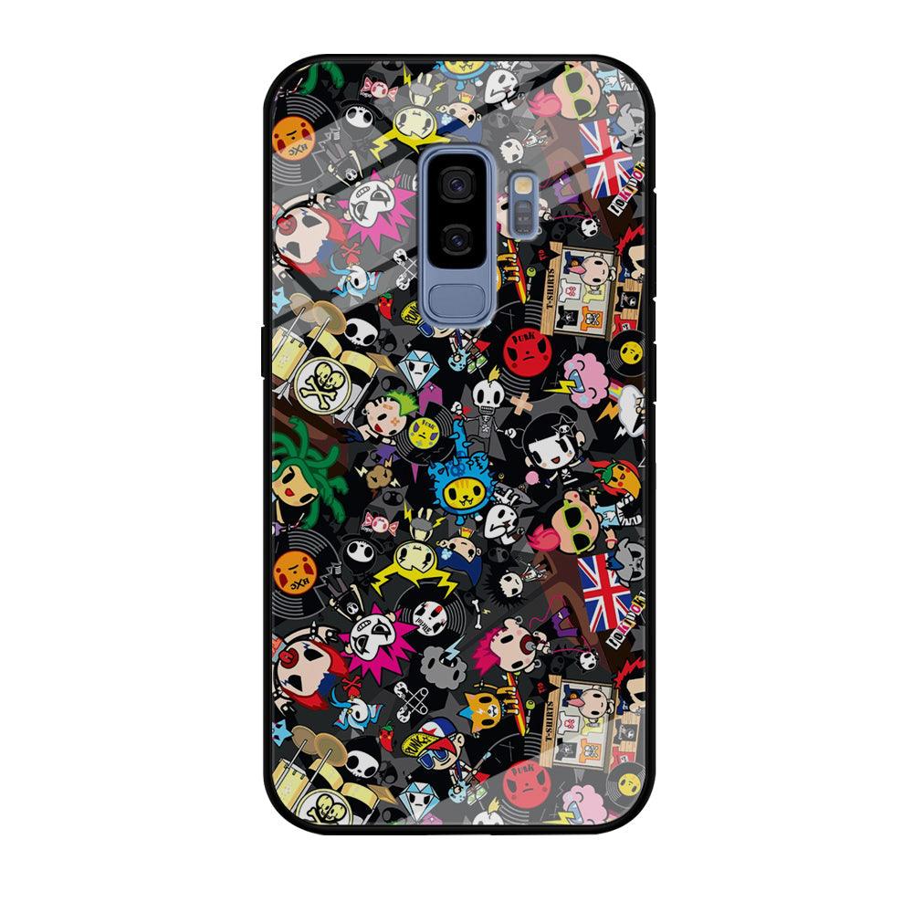 Tokidoki Punk Record Samsung Galaxy S9 Plus Case-Oxvistore