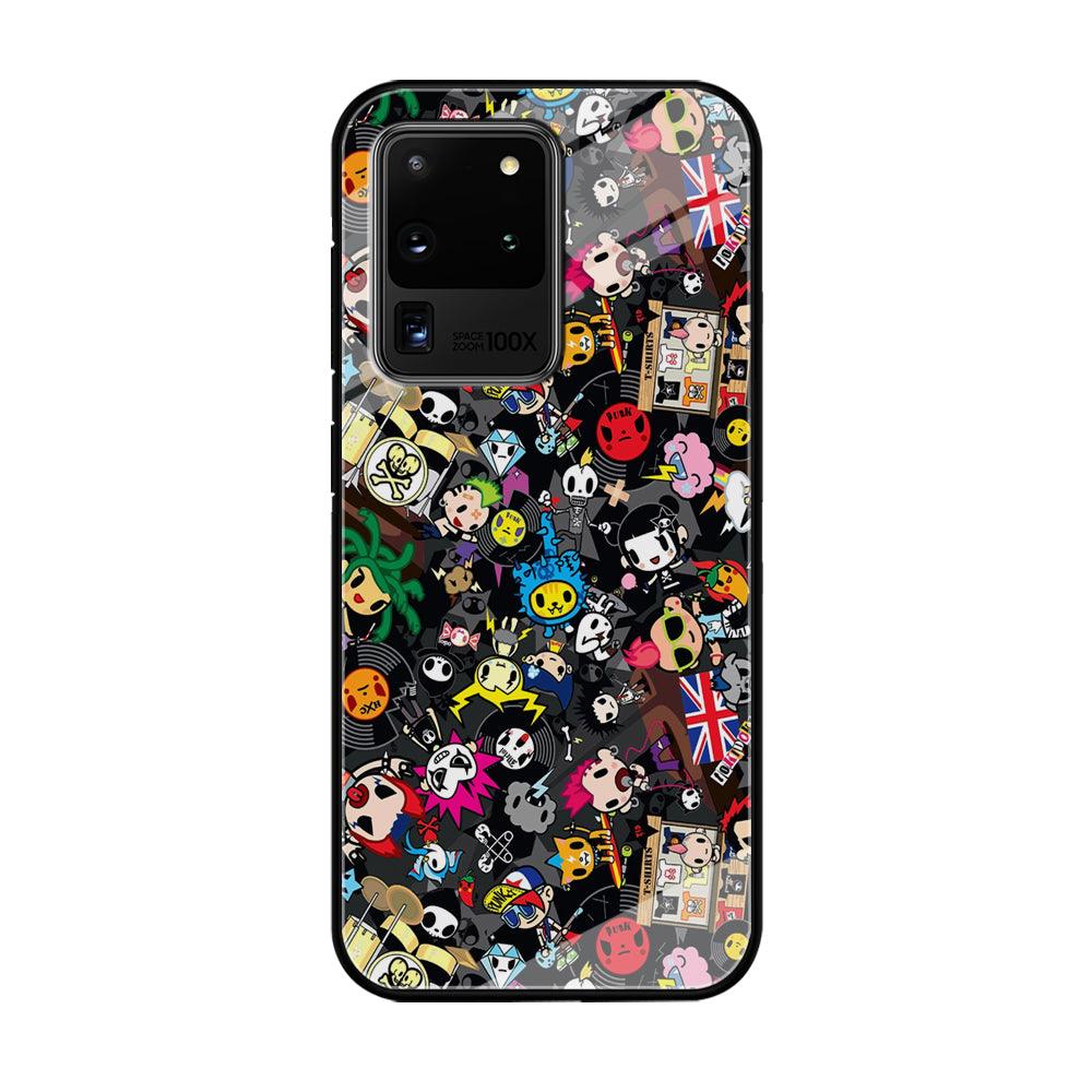 Tokidoki Punk Record Samsung Galaxy S20 Ultra Case-Oxvistore