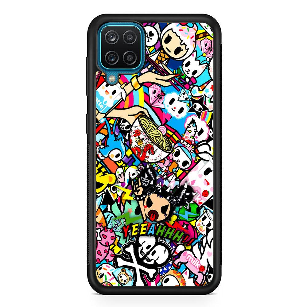 Tokidoki Rocking The Night Samsung Galaxy A12 Case-Oxvistore