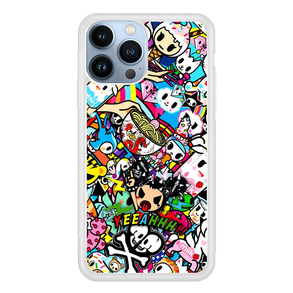 Tokidoki Rocking The Night iPhone 14 Pro Case-Oxvistore