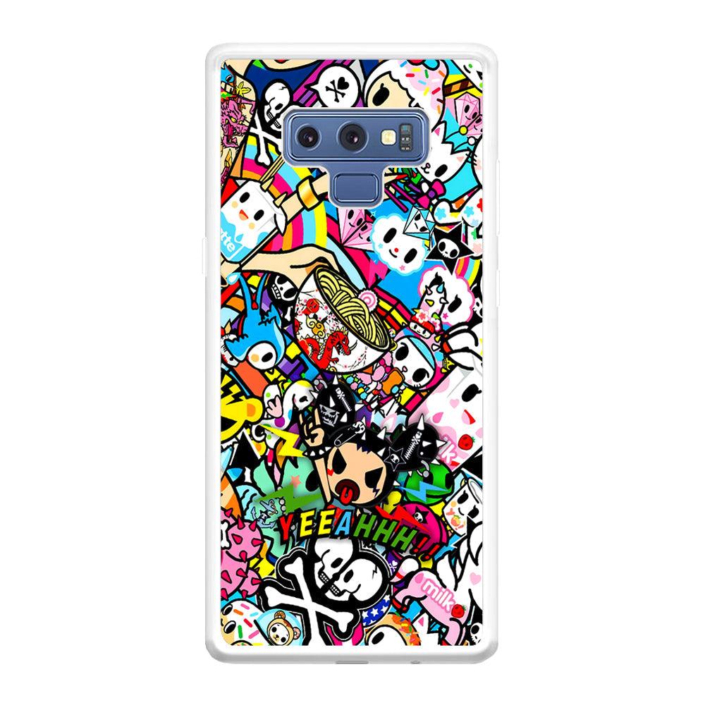 Tokidoki Rocking The Night Samsung Galaxy Note 9 Case-Oxvistore