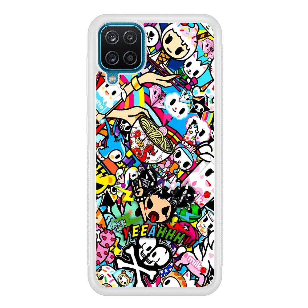 Tokidoki Rocking The Night Samsung Galaxy A12 Case-Oxvistore