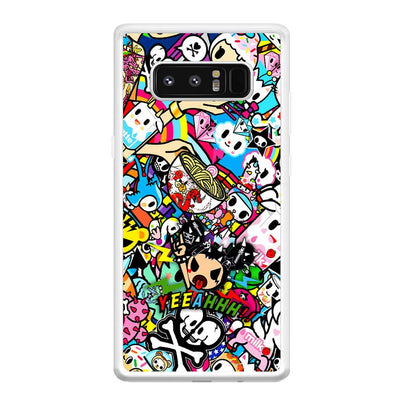 Tokidoki Rocking The Night Samsung Galaxy Note 8 Case-Oxvistore