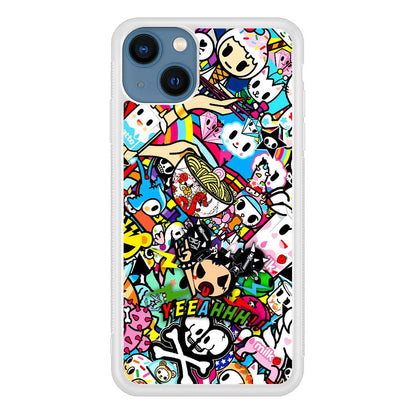 Tokidoki Rocking The Night iPhone 13 Case-Oxvistore