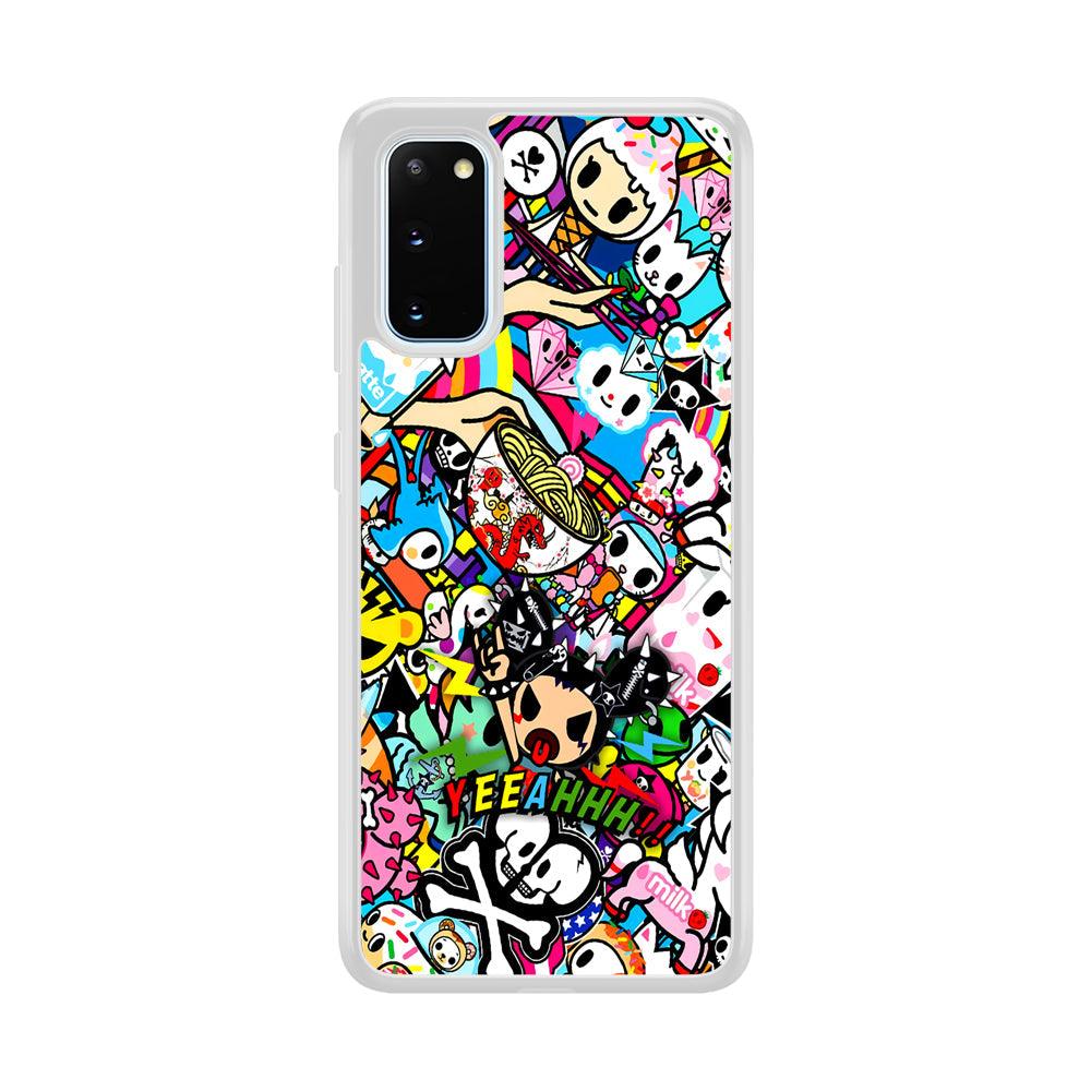 Tokidoki Rocking The Night Samsung Galaxy S20 Case-Oxvistore