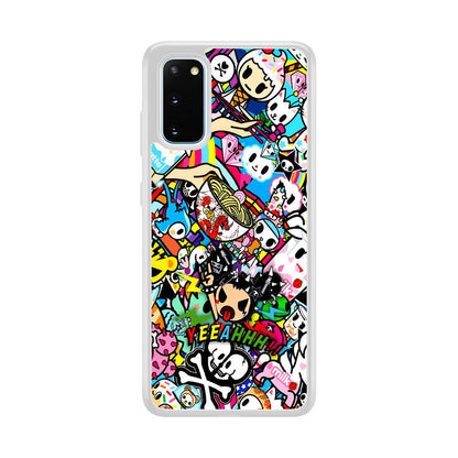 Tokidoki Rocking The Night Samsung Galaxy S20 Case-Oxvistore