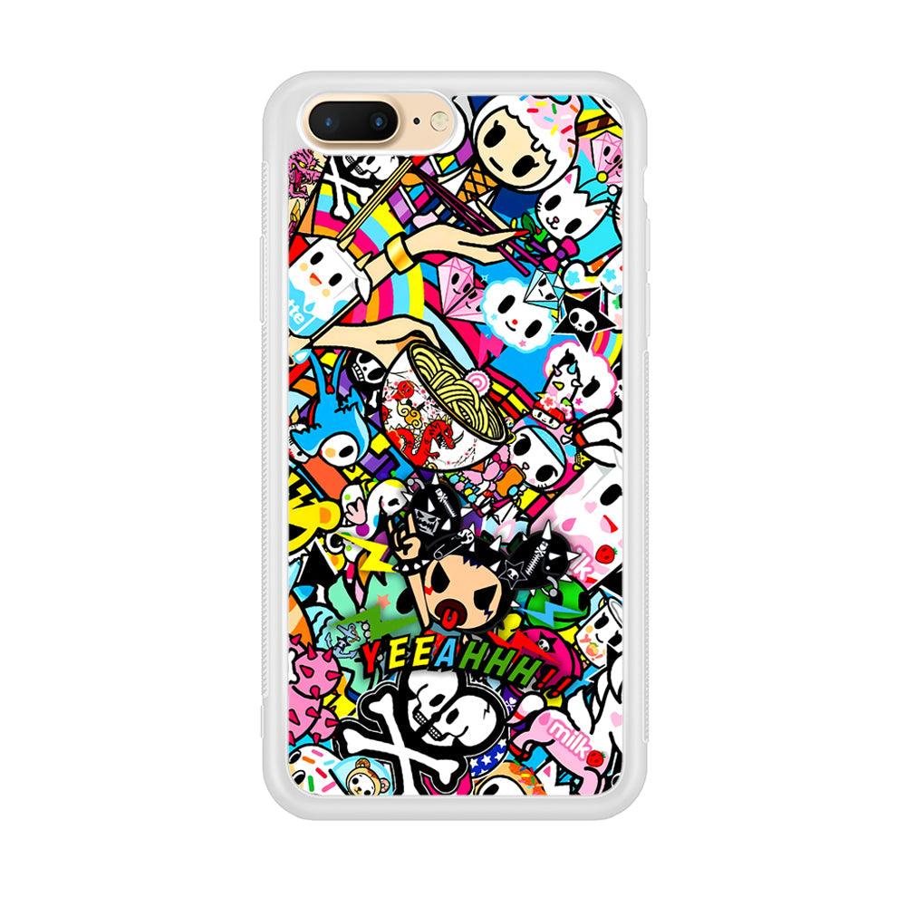 Tokidoki Rocking The Night iPhone 8 Plus Case-Oxvistore