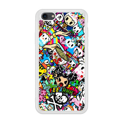 Tokidoki Rocking The Night iPhone 8 Case-Oxvistore