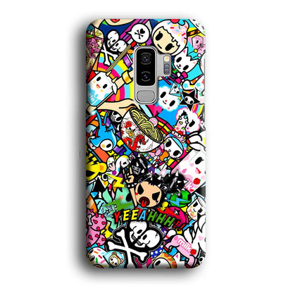 Tokidoki Rocking The Night Samsung Galaxy S9 Plus Case-Oxvistore