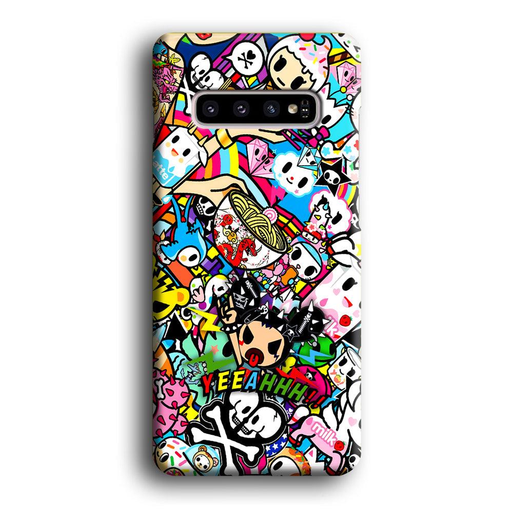 Tokidoki Rocking The Night Samsung Galaxy S10 Plus Case-Oxvistore